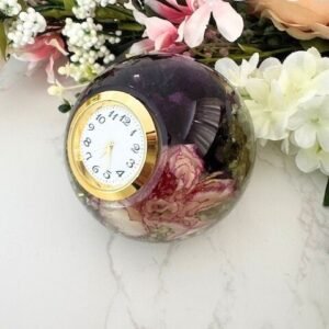Resin Sphere Clock