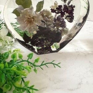 Medium Standing Resin Heart